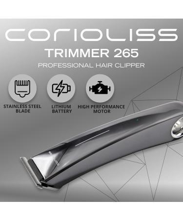 Corioliss Hair Beard Trimmer 265 for Men Professional Cordless Rechargeable Unique Touch Start System - Buy Online on SooperMarket.com