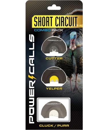 Short Circuit Combo Diaphragm Turkey Call Pack - Power Calls | Shop Now - Buy Online on SooperMarket.com