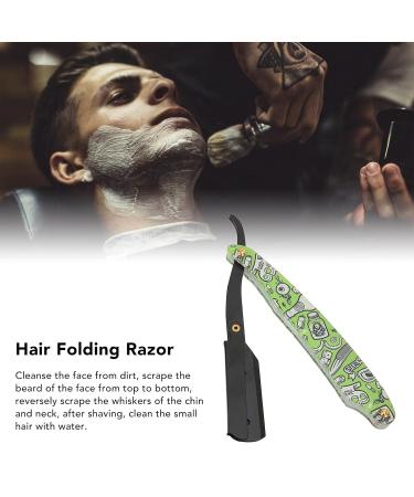 Vintage Straight Edge Men's Razor | Professional Hair Removal Tool for Barbers & Hairdressers - Buy Online on SooperMarket.com