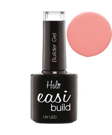 Pure Nails LED/UV Halo Easi Build Brush On Gel Builder Nail Polish - Cover Up Pink 8ml Pink 8 ml (Pack of 1)