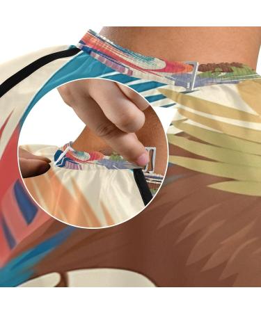 Kigai Sloth Palm Barber Cape | Professional Waterproof Hair Cutting Cape for Men & Women | Adjustable Snap Closure Hairdressing Cape - Buy Online on SooperMarket.com