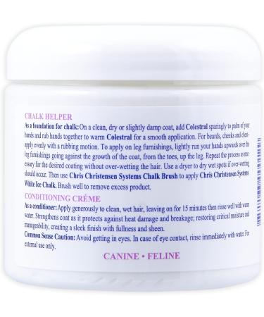 Chris Christensen Colestral Chalk Helper 16 oz - Professional Grooming Conditioning Cr me - Restores Moisture - Buy Online on SooperMarket.com