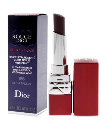 Christian Dior Rouge Dior Ultra Rouge Lipstick - 986 Ultra Radical | Buy Women Lipstick Online | International Shipping Available - Buy Online on SooperMarket.com
