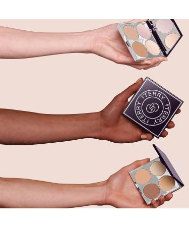 By Terry Hyaluronic Hydra-Powder Palette N2 - Medium to Warm | 4-Shade Vegan Contour Palette for Flawless Complexion - Buy Online on SooperMarket.com