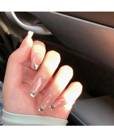 Pure White Pearl Shape Nail Art Rhinestones Easy Sticking Half Round Pearl Nail Art Ornaments with Different Sizes Portable Nail Art Decoration with Storage Box Nail Art Supplies for Home DIY - Buy Online on SooperMarket.com