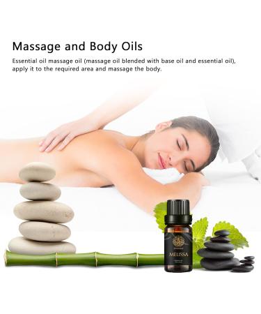 Aromatherapy Melissa Essential Oil for Diffuser 100% Pure Melissa Essential Oil for Massage Therapeutic Grade Melissa Essential Oil for Humidifier - Buy Online on SooperMarket.com