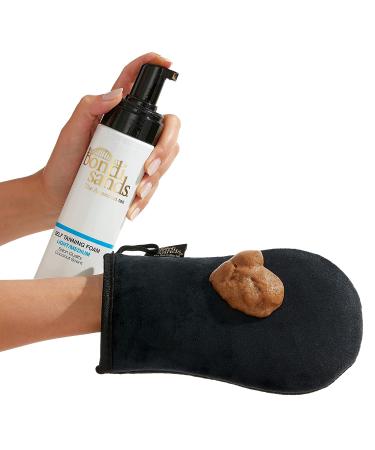 Bondi Sands Light/Medium Self Tanning Foam + Application Mitt | Flawless Finish Kit - Buy Online on SooperMarket.com