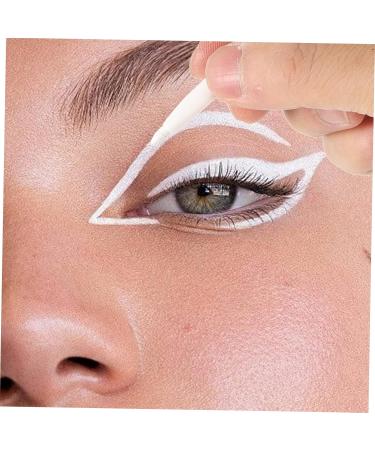 FOYTOKI 5pcs White Lying Silkworm Pen Eye Makeup Pencils White Eyeliner Liquid Pencil Eyeshadow Stick Abs - Buy Online on SooperMarket.com