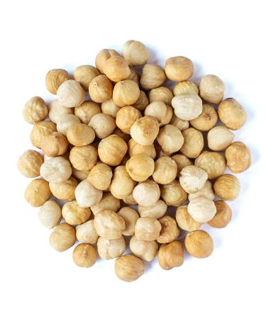 Organic Blanched Roasted Hazelnuts - Non-GMO Unsalted Vegan | 2 lbs Keto Snack for Baking & Salads - Food to Live - Buy Online on SooperMarket.com