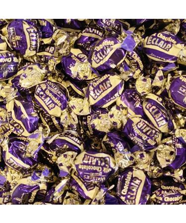 Personalized Customise with Your Own Message or Image 250g Cookie Jar of Walkers Individually Wrapped Walkers Milk Chocolate Eclairs - Buy Online on SooperMarket.com