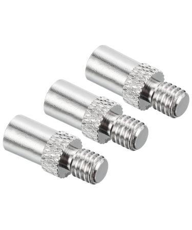 PATIKIL Copper Dart Weights Add Accentuator 2BA Thread Darts Weight Adjuster Dart Accessories Silver