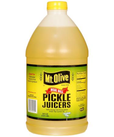 Mt. Olive Pickle Juicers Kosher Dill Pickle Brine, 64 Ounce Bottle