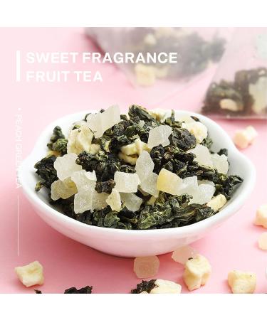 Socobeta 66g 22 Sticks of Peach Oolong Tea Individually Packaged Fruit Tea Bags Leisure Time Drinking 66g for Tea Tasting and Gift Giving - Buy Online on SooperMarket.com