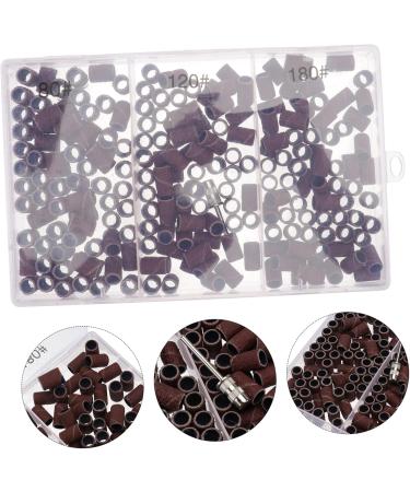 Gogogmee 1 Box Boxed Manicure Circle Portable Nail Drill Nail Sanding Ring Faux Nails Girl Manicure Sand Rings Nail Sand Circle Nail Accessories Nail Polishing Band Resin Abrasive Cloth - Buy Online on SooperMarket.com