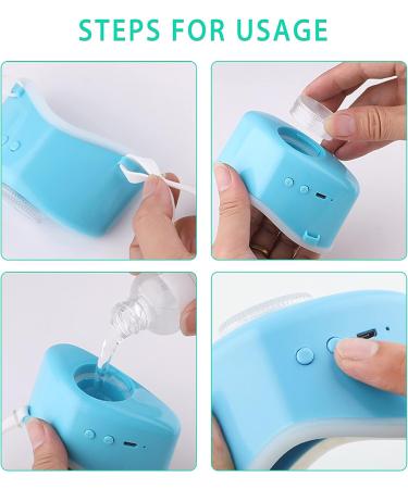 Anti Snoring Device with Fogging Mode, 3-Speed Wind Adjustment, and Fixing Strap - White | Men and Women - Buy Online on SooperMarket.com