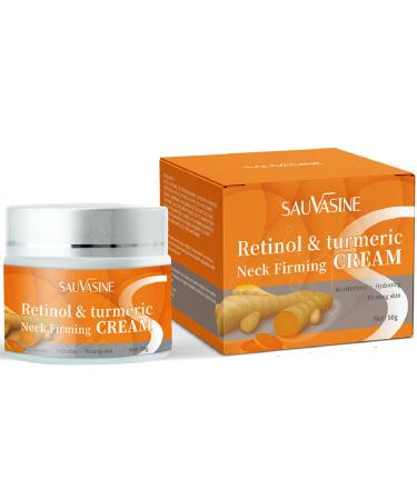Turmeric Neck Firming Cream Neck Tightening Cream Face Firming Cream All Natural Turmeric Skin Brightening Lotion For Tightening & Lift Skin Fine lines Loose & Sagging Skin On Face Neck