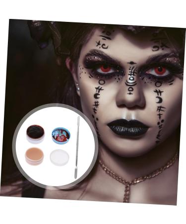 Mikinona Halloween Scar Cream Makeup Set - Special Effects Skin Wax Modeling Putty & Spatula for Halloween Makeup - Buy Online on SooperMarket.com