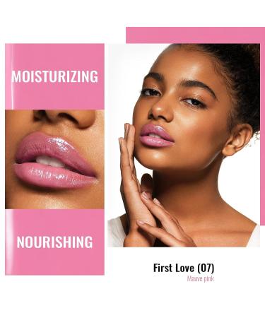 Oulac Mauve Pink Lipstick - Moisturizing Tinted Lip Balm | Sheer Shine Vegan Formula for Hydrated Lips | Lightweight & Juicy Finish - 2.2g/0.07oz - Buy Online on SooperMarket.com