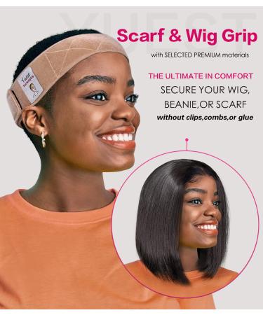 Yuest Wig Grip Band with 4 Pcs Wig Caps - No Slip Wig Gripper for Lace Front Wigs - Buy Online on SooperMarket.com