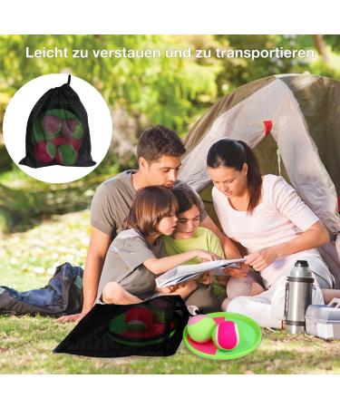 Jiosdo Velcro Fishing Ball Game - Fun Outdoor Game for Kids Ages 3-6 | Throwing & Catching Toys for Garden Play - Buy Online on SooperMarket.com