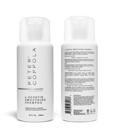 Peter Coppola a-Keratin Smoothing Shampoo & Conditioner Set - Argan & Avocado Oil for Frizz-Free Shiny Hair | 10 oz - International Shipping Available - Buy Online on SooperMarket.com
