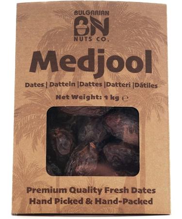 1 kg Organic Fresh Medjool Dates Classic Medium - Buy Online on SooperMarket.com