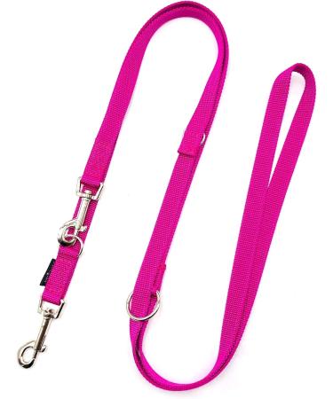 Adjustable Dog Leash 5m for Large Dogs - Double Leash in Lilac | Durable 20mm & 25mm Options - Buy Online on SooperMarket.com