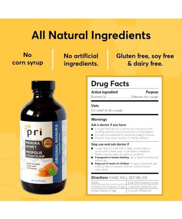 PACIFIC RESOURCES INT. PRI PROP COUGH ELIX ORIG 8 FZ - Buy Online on SooperMarket.com