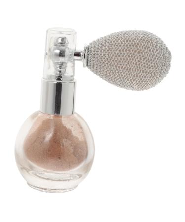 Body Powder Spray Eyeshadow Pressed Powder Spray Body Glitter for Women Glitter Highlighter Loose Powder Glitter Makeup Body Highlighter Powder Plastic Make up Miss Dusting