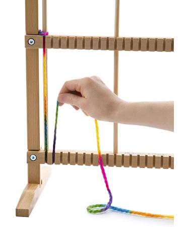Melissa & Doug Wooden Multi-Craft Weaving Loom - Extra-Large Frame - 22.75 x 16.5 inches - Buy Online on SooperMarket.com