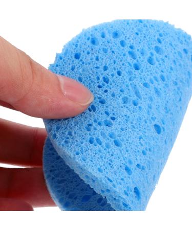 Cabilock Facial Sponge - 12pcs Round Cleansing Makeup Remover Pads | Exfoliating Wipes for Smooth Skin - International Shipping Available - Buy Online on SooperMarket.com