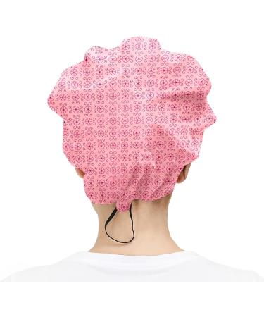 Adjustable Red Working Caps Tie Back Bouffant Hats for Women Men - One Size Fits All - Buy Online on SooperMarket.com