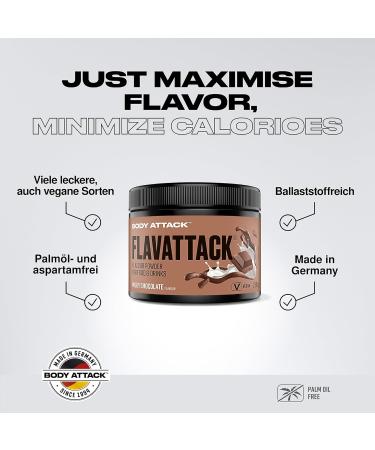 Buy Body Attack FlavtiStic Peanut Butter Salty Caramel 250g - Gluten-Free Palm Oil-Free Protein Powder for Baking & Beverages | International Shipping - Buy Online on SooperMarket.com