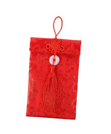 Abaodam Envelopes Envelope Spring Festival Jewelry Bag Year Hong Jewelry Gift Bags Hong bao Gift Bags Lunar New Year envelopes hongbao Wedding Chinese Pocket Money Brocade Plate Bag