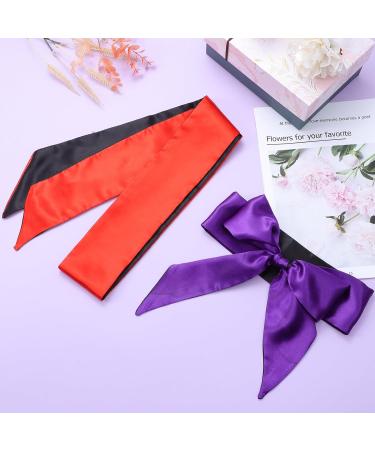 Healifty 4Pcs Satin Blindfold Mask Set for Sleep, Play, Meditation - Adult Eye Mask for Couples Lovers - Buy Online on SooperMarket.com