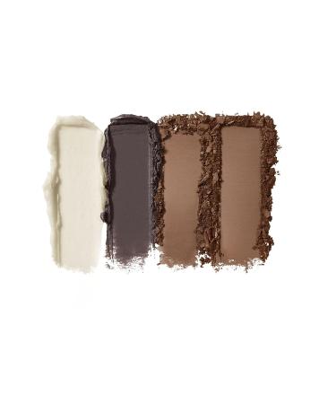 e.l.f. Bite-Size Brow Mini Quad - Ultra-Pigmented Brow Kit in Neutral Brown 0.14 Oz - Buy Online on SooperMarket.com