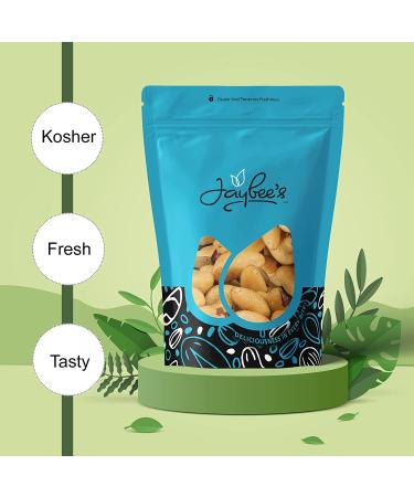 Roasted & Salted Brazil Nuts - 15oz Resealable Pouch | Freshly Roasted Daily Snack | Vegan, Keto & Paleo Friendly | High Protein & Minerals | Kosher Certified - Buy Online on SooperMarket.com