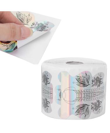 300PC Nail Extension Stickers - Self-Adhesive Nail Art Guides for Beautiful Patterns - Perfect for Women - Buy Online on SooperMarket.com