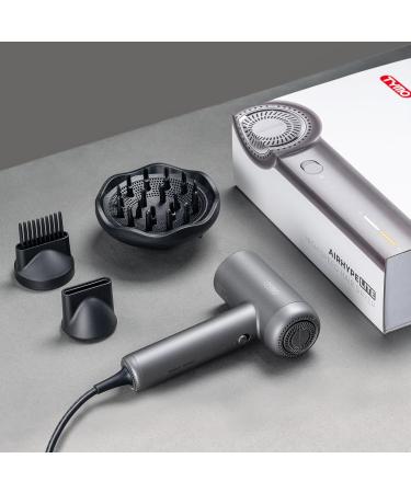 Buy TYMO Hair Dryer - High-Speed Ionic Blow Dryer with Adjustable Diffuser Fast Drying Zero Damage Low-Noise 3 Speeds & 4 Temps for Professional Home Styling | International Shipping Available - Buy Online on SooperMarket.com