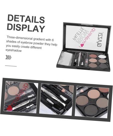 NOLITOY 4 Sets Eyebrow Powder Set Eyebrow Brush Brow Pencil Multifunctional Cosmetic Accessory Make up - Buy Online on SooperMarket.com
