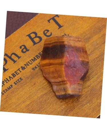 KOMBIUDA Rock Mineral 5pcs Tigers Tigers Eye Stone Eye Gemstone African Decor Natural Tiger's Eye African Gemstone Rock As Shown Size 2 - Buy Online on SooperMarket.com