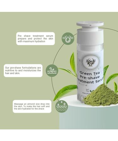 Unscented Pre-Shave Treatment Serum for Sensitive Skin | Hydrating & Moisturizing with Green Tea & Cottonseed Milk | Close Comfortable Shaves - Buy Online on SooperMarket.com