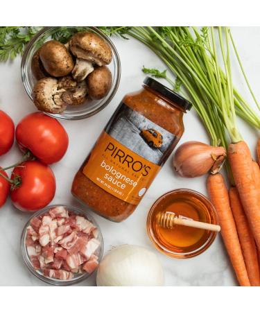 Pirro's All Natural Gluten-Free Bolognese Meat Sauce | No Processed Sugars | 24oz Jar - Buy Online on SooperMarket.com