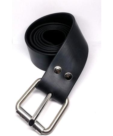 Adjustable Rubber Marseille Dive Weight Belt - Black - 59 inch - Buy Online on SooperMarket.com