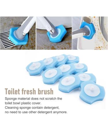Knadgbft Disposable Toilet Cleaning System Disposable Toilet Flushable Refill Brush Flushable Refills - 60 Refills - Buy Online on SooperMarket.com