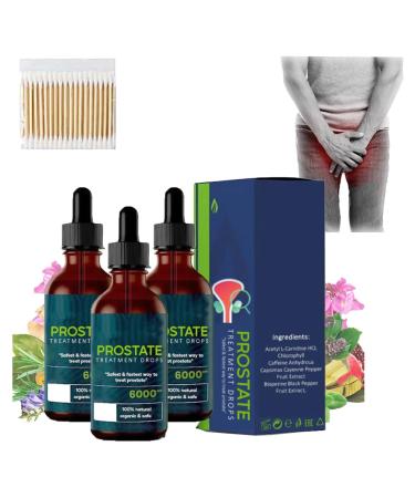 2024 New Prostate Treatment Drops - Prostate Pain Relief Drops Prostate Therapy Drops Prostate Drops Effectively Relieve Prostate Discomfort (3 Pcs)