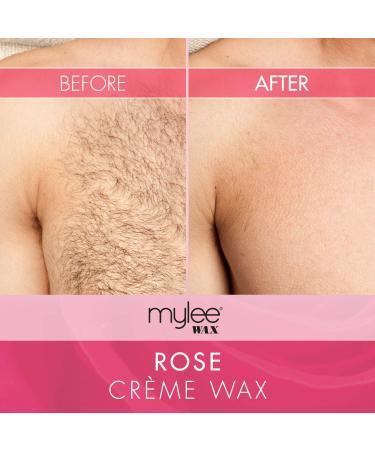 Mylee Rose Soft Creme Wax 450g - Sensitive Skin, Microwavable & Wax Heater Friendly - Ideal for Stubborn Coarse Hair Removal on All Body Areas - Buy Online on SooperMarket.com