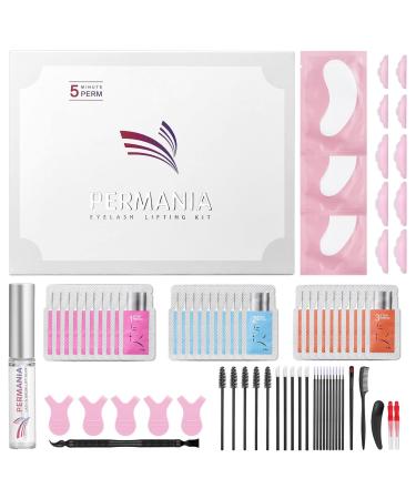 Permania eyelash lifting set 2 in 1 Brow Lifting Set Lash Lifting Set individual bag packaging 1 bag can also act on eyelashes and eyebrows last up to 6-8 weeks 30Pcs eyelash lifting-see