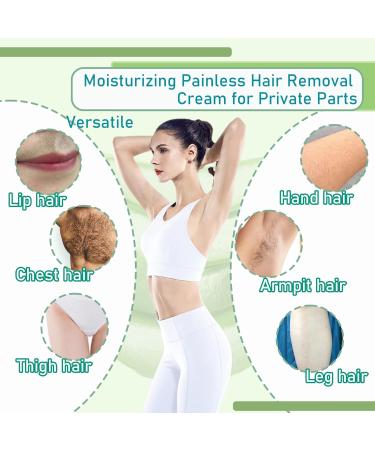 Hair Removal Cream for Women & Men - 120ml Smooth Skin Solution for Arms Legs Bikini Underarms | Moisturizing & Mild Formula - Buy Online on SooperMarket.com