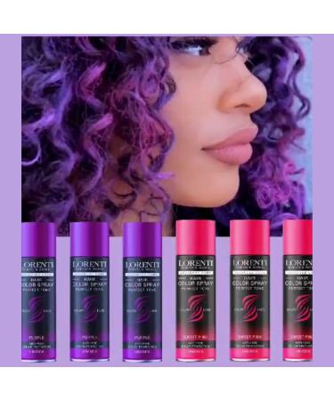 Lorenti Hair Color Spray | Temp Perfect Tone | Anti-Fade Colour Protection | Silver 150 ml - Buy Online on SooperMarket.com